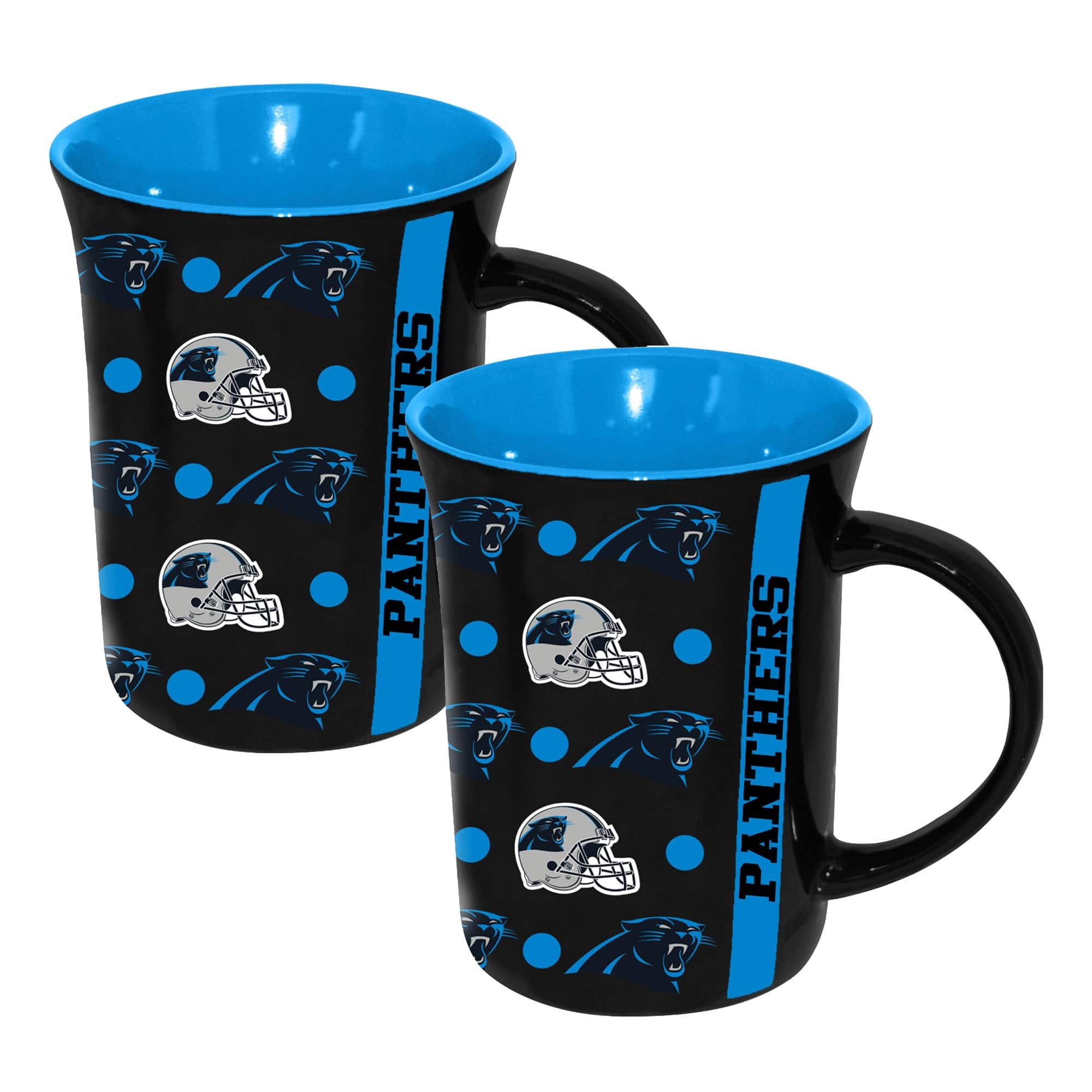 The Memory Company - Carolina Panthers Two-Pack 15oz. Line Up Ceramic Mugs - Multicolor price history on PriceWatchPro