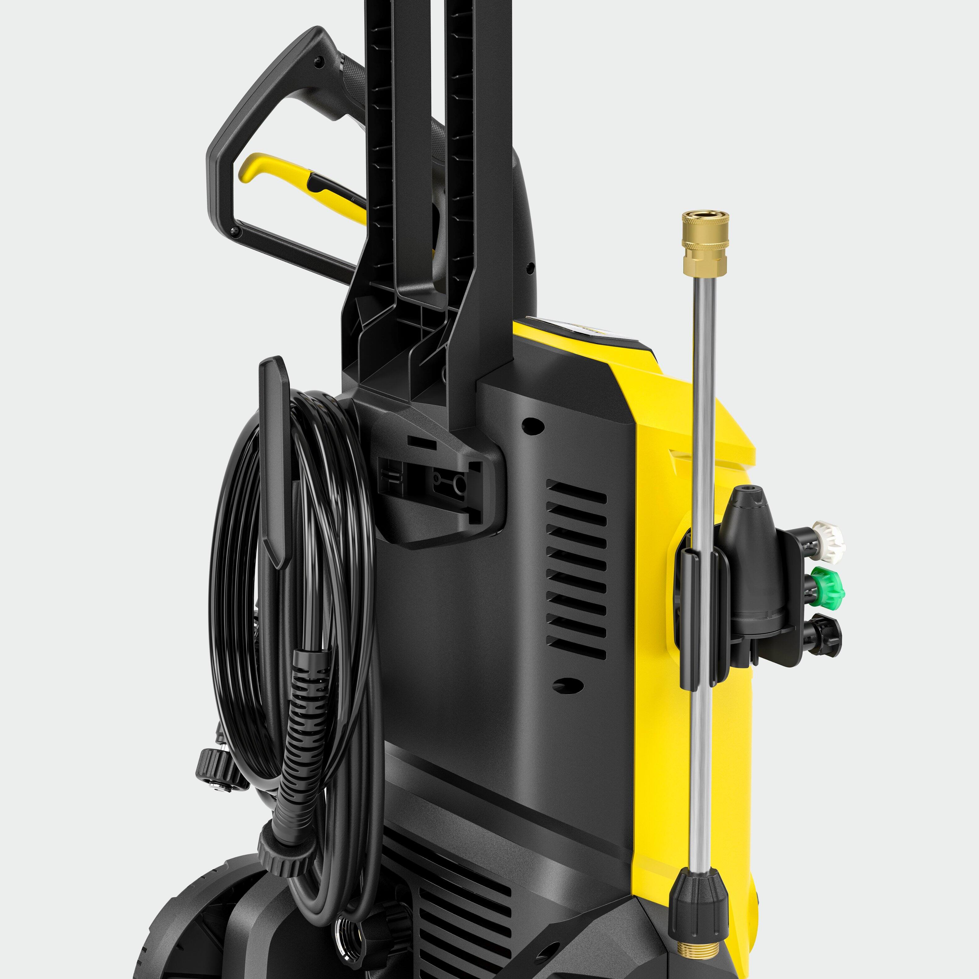Back. Karcher - K 5 Foam Cannon 2000 PSI Electric Pressure Washer with Aluminum Pump, Turbo Nozzle and Foam Cannon for Vehicle Cleaning.
