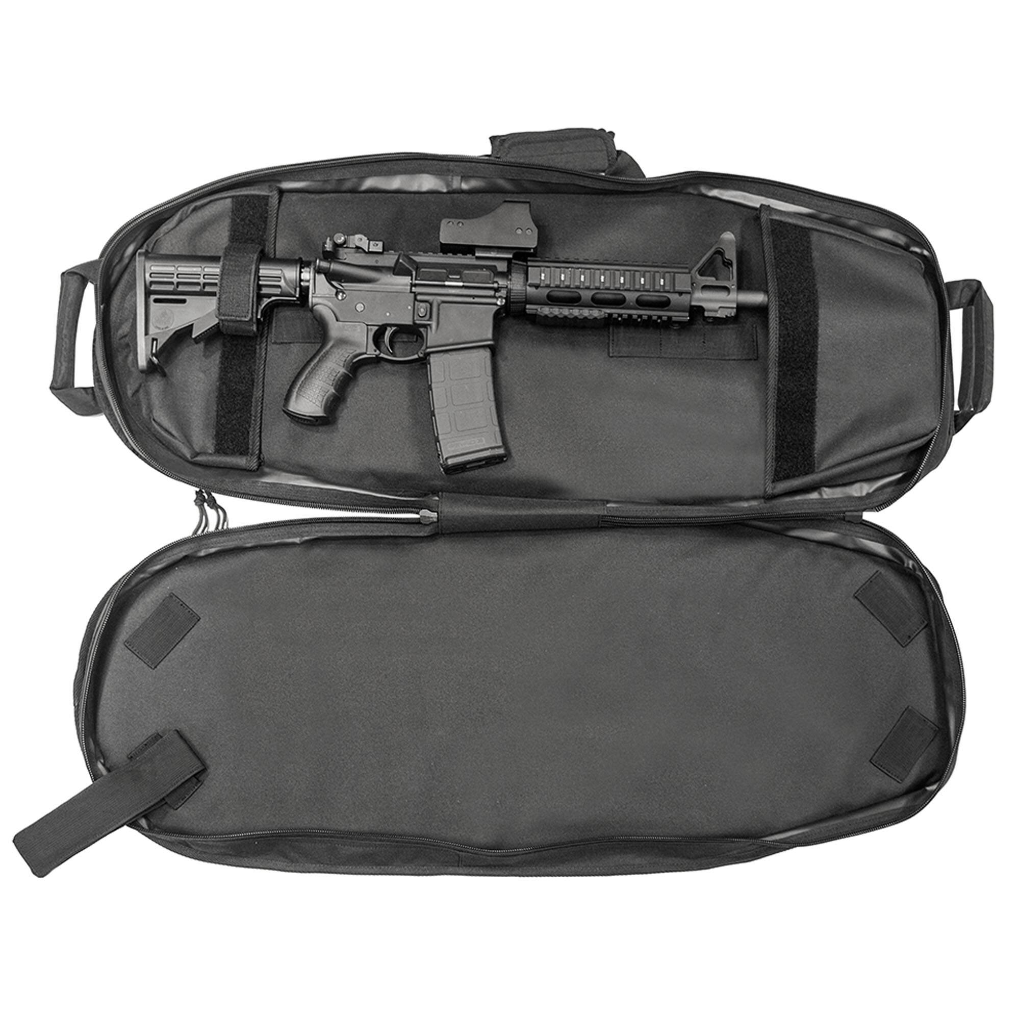 Alt View 6. UTG - UTG 34" Responder Sling Pack, Black - Black.