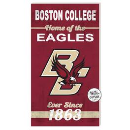 Jardine - Boston College Eagles 11'' x 20'' Home Of The Sign - Maroon