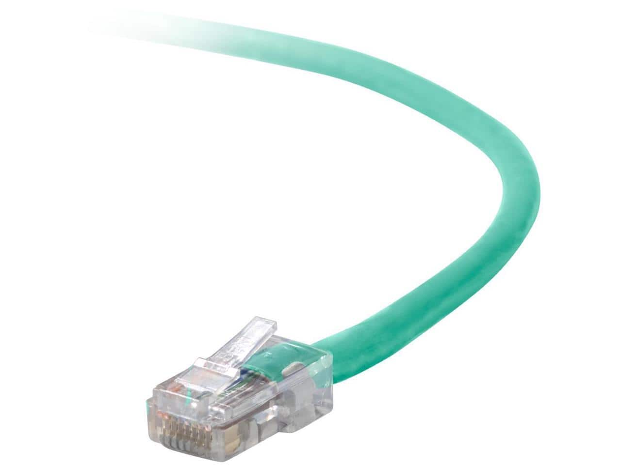 Belkin - A3L791-12-GRN 12 ft. Cat 5E Green CAT 5e RJ45(M-M) Patch Cable