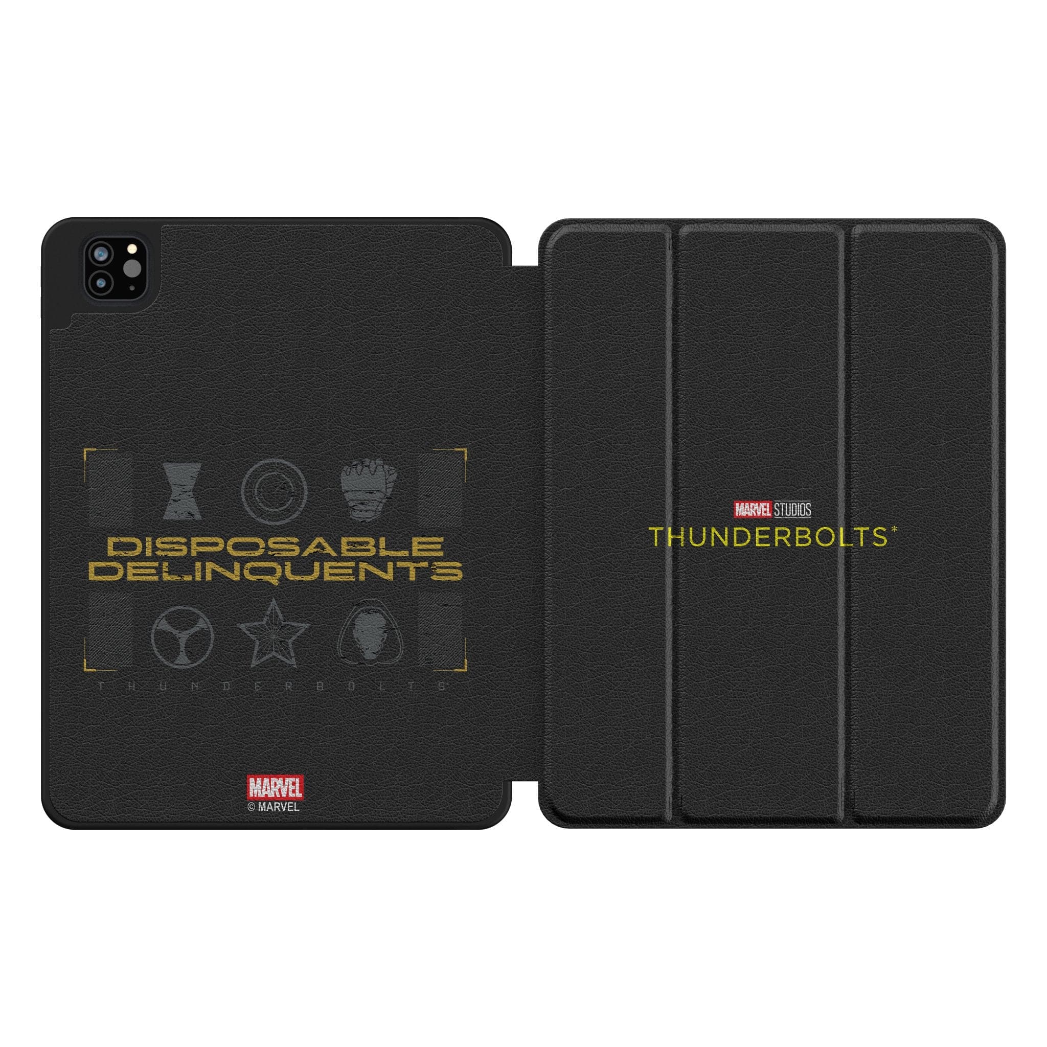 Keyscaper - Marvel Thunderbolts Badge Tablet Case for Apple iPad - Full color