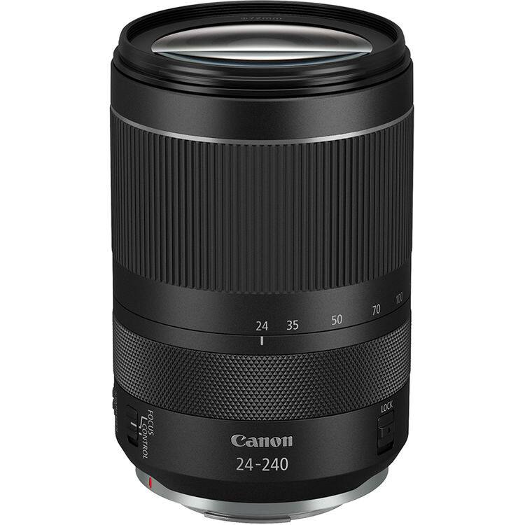 24 35 50 70 100 / FOCUS LCONTROL Canon 24-240 LOCK