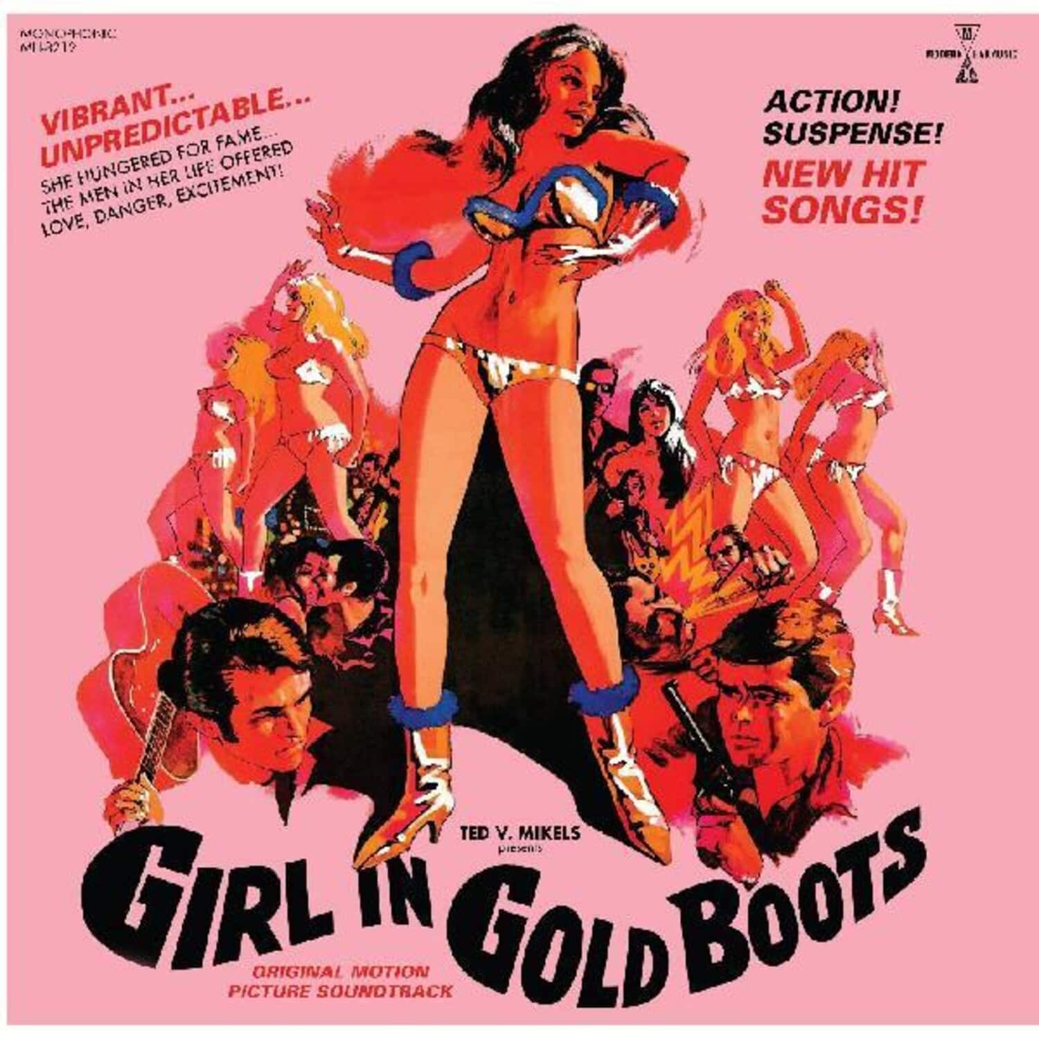 Various Artists - Girl in Gold Boots (Original Motion Picture Soundtrack)   - VINYL LP price history on PriceWatchPro