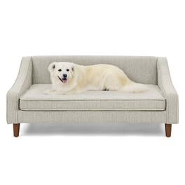 Ficcuss Pets - Durable Elevated Dog Sofa Bed - Beige