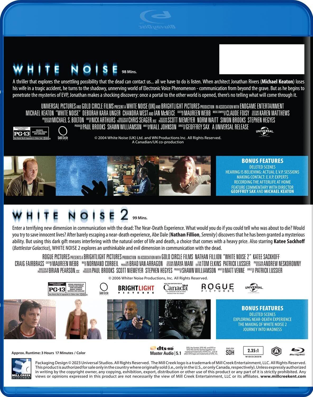 Alt View 1. White Noise / White Noise 2: The Light   - BLU-RAY.
