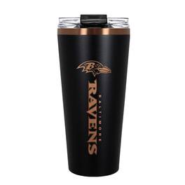 Great American Products - Baltimore Ravens 30oz. Big Slim Tumbler - Black