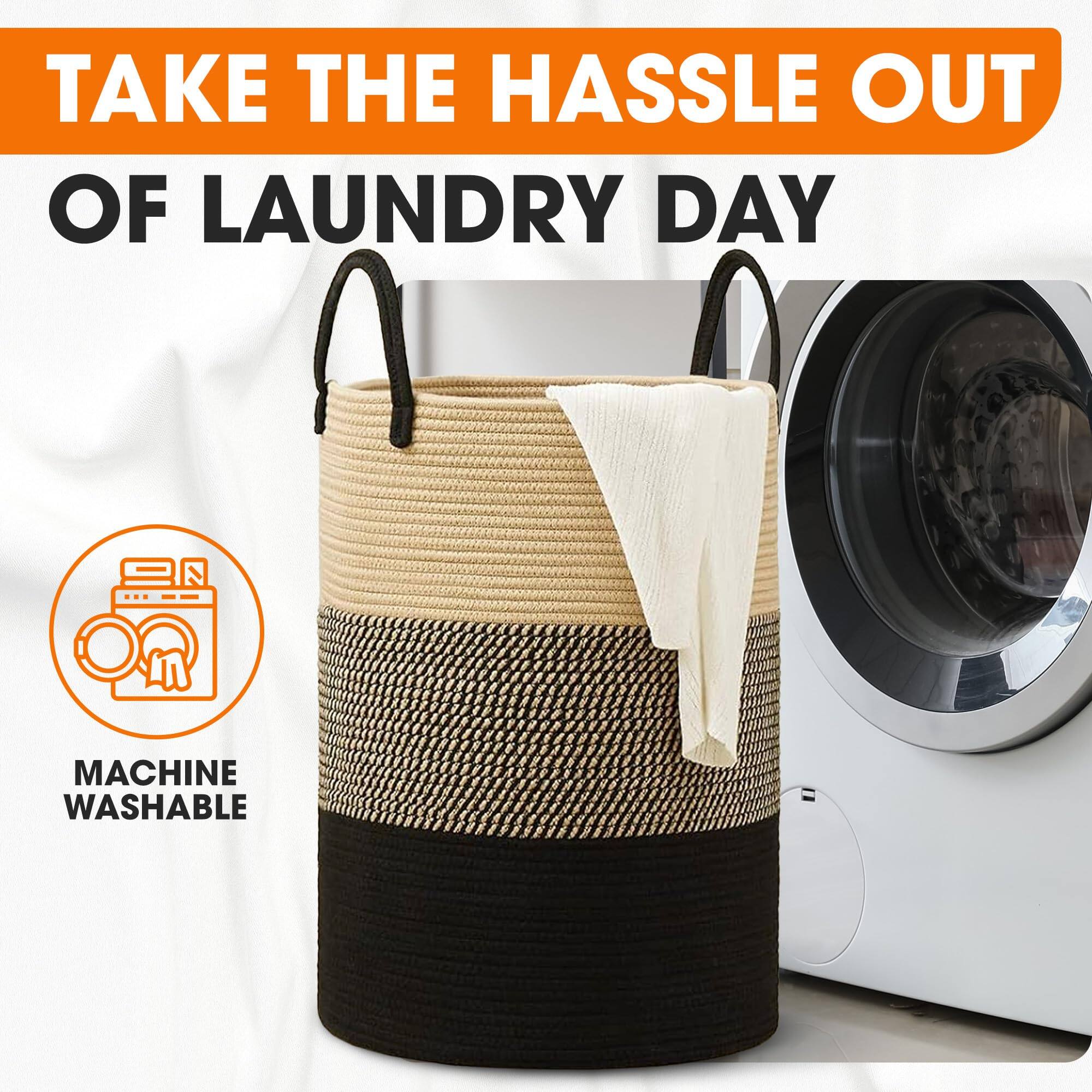 TAKE THE HASSLE OUT OF LAUNDRY DAY

MACHINE WASHABLE