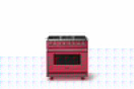 Viking - 36 in. Wide 6 Burner Pro5S 5.6 Cu. Ft. Freestanding Sealed Dual Fuel Convection Range - Valentine - Valentine