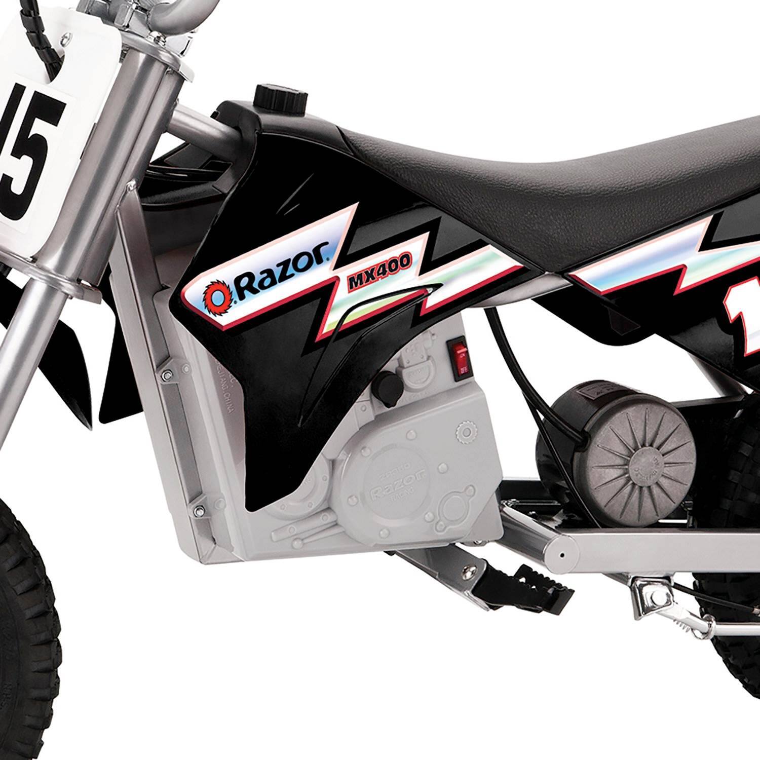 Razor MX400 Rocket 24V Electric Toy Motocross Dirt Bike (2 Pack