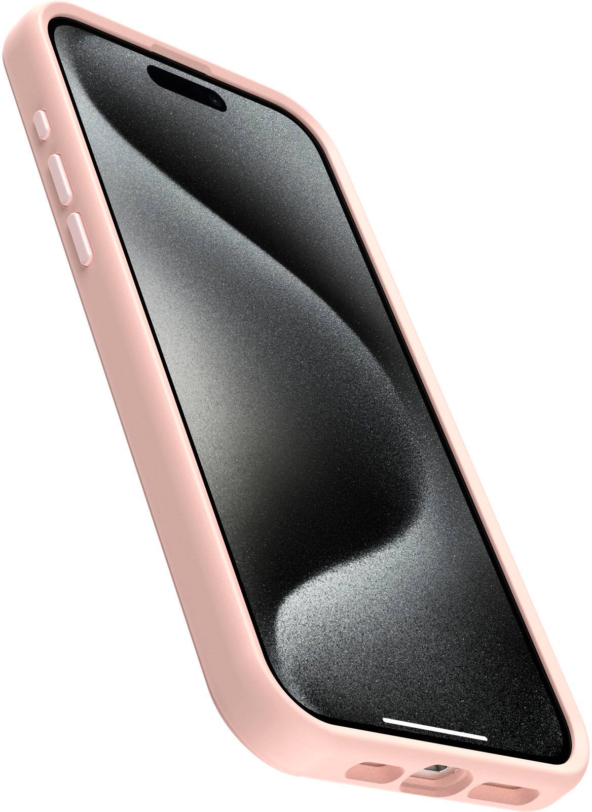 Angle Zoom. OtterBox - Symmetry Series Hard Shell for MagSafe for Apple iPhone 15 Pro Max - Ballet Shoes.