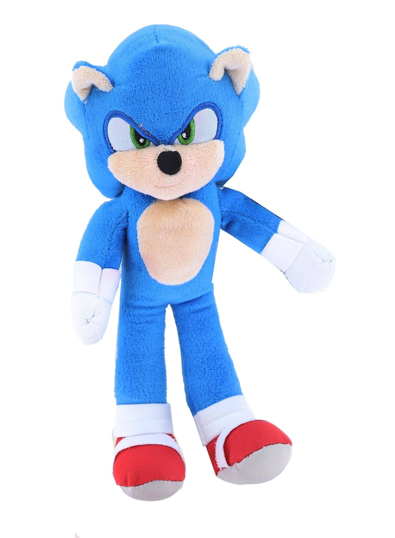 Front. Jakks Pacific - Sonic The Hedgehog 2 9 Inch Plush | Sonic - Blue.