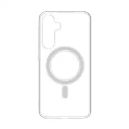 Reiko - Magnetic Wireless Charging Tpu Bumper Case For Samsung S24 In - Clear