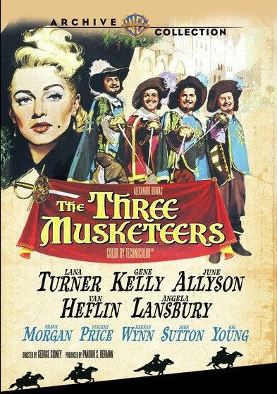 Front. The Three Musketeers - DVD.