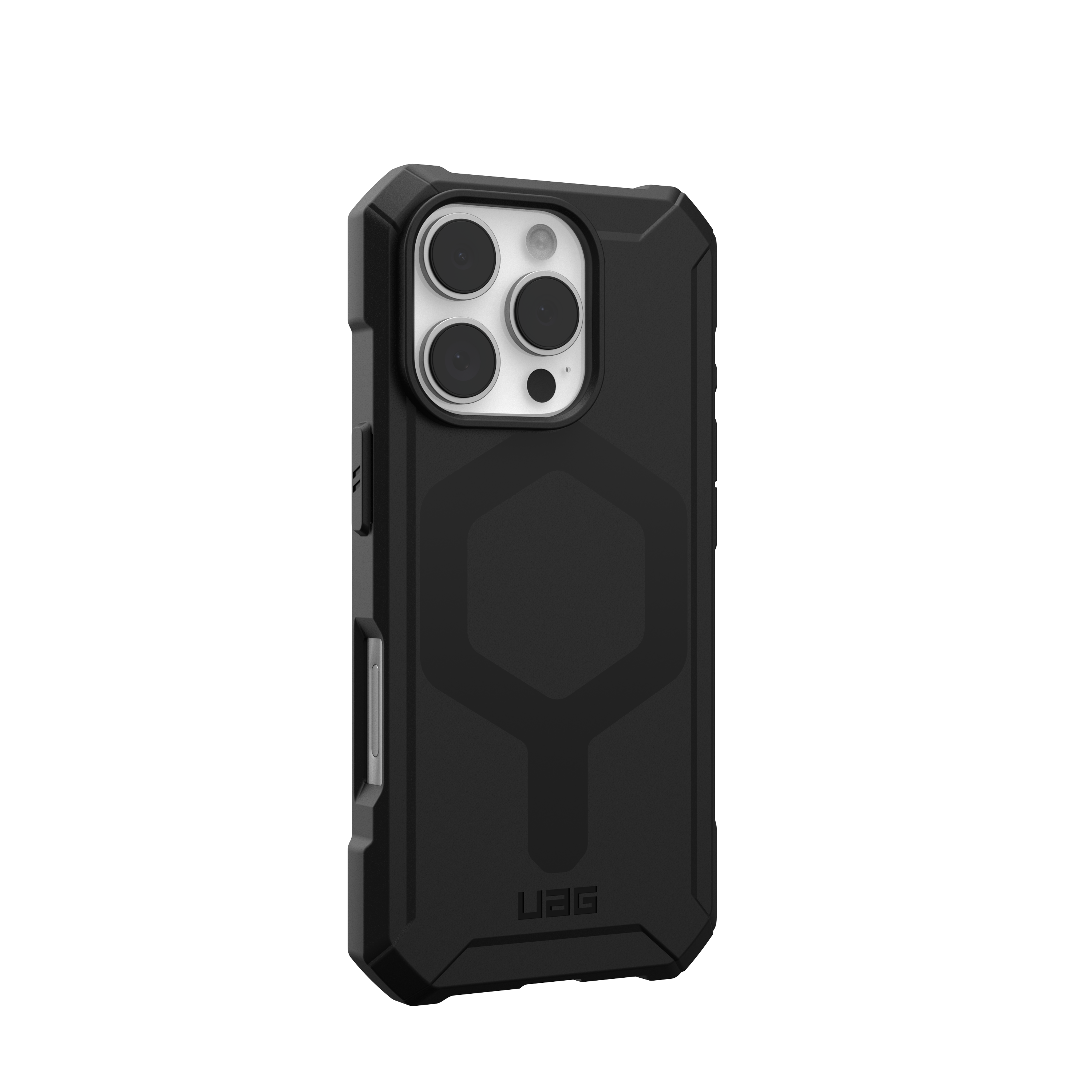 Alt View 2. UAG - Essential Armor Series Case with Magsafe for Apple iPhone 16 Pro - Black.