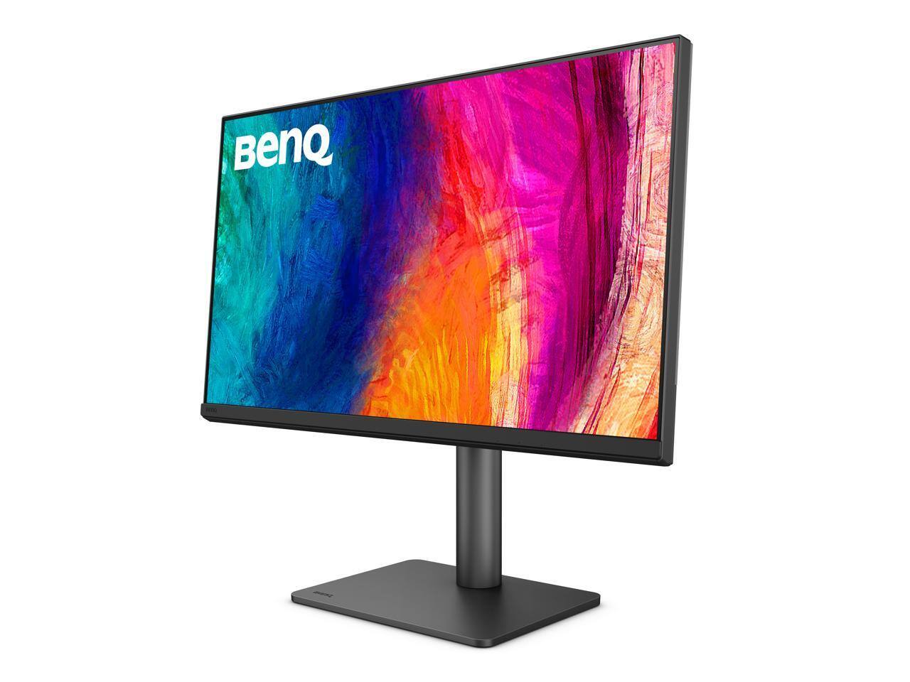 Alt View 8. BenQ - BenQ PD2706QN 27" QHD 100Hz IPS Monitor, HDR, USB-C, KVM, Speakers - Black.