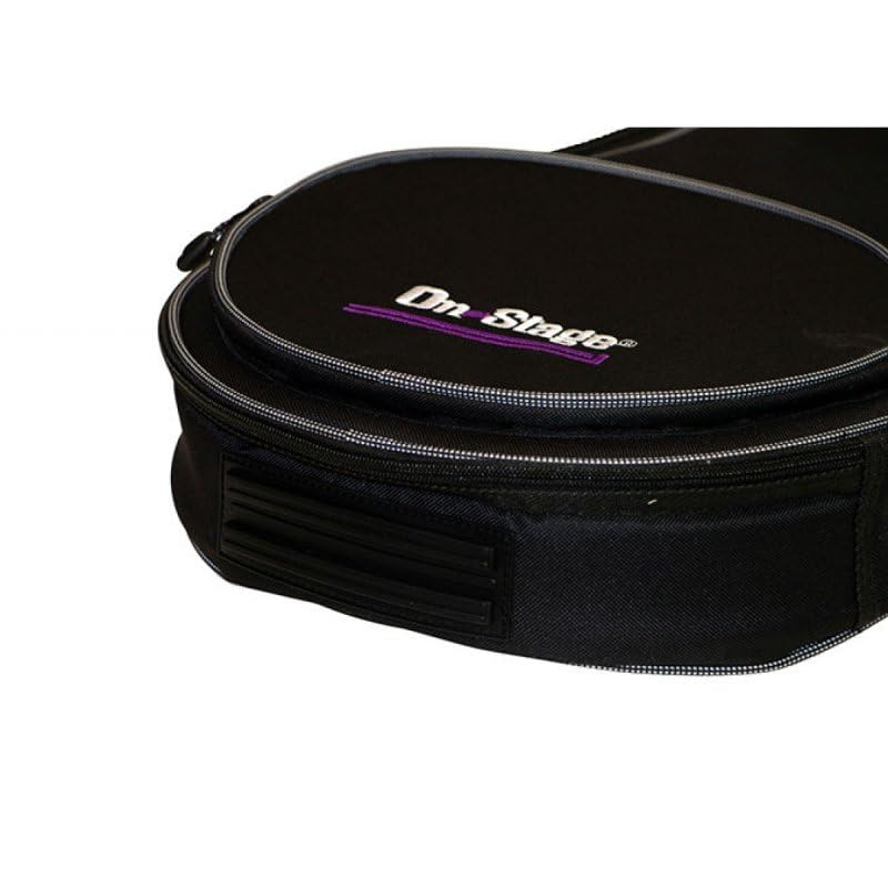Alt View 8. On Stage Stands - On-Stage Mandolin Bag (GBM4770B),Black - Black.