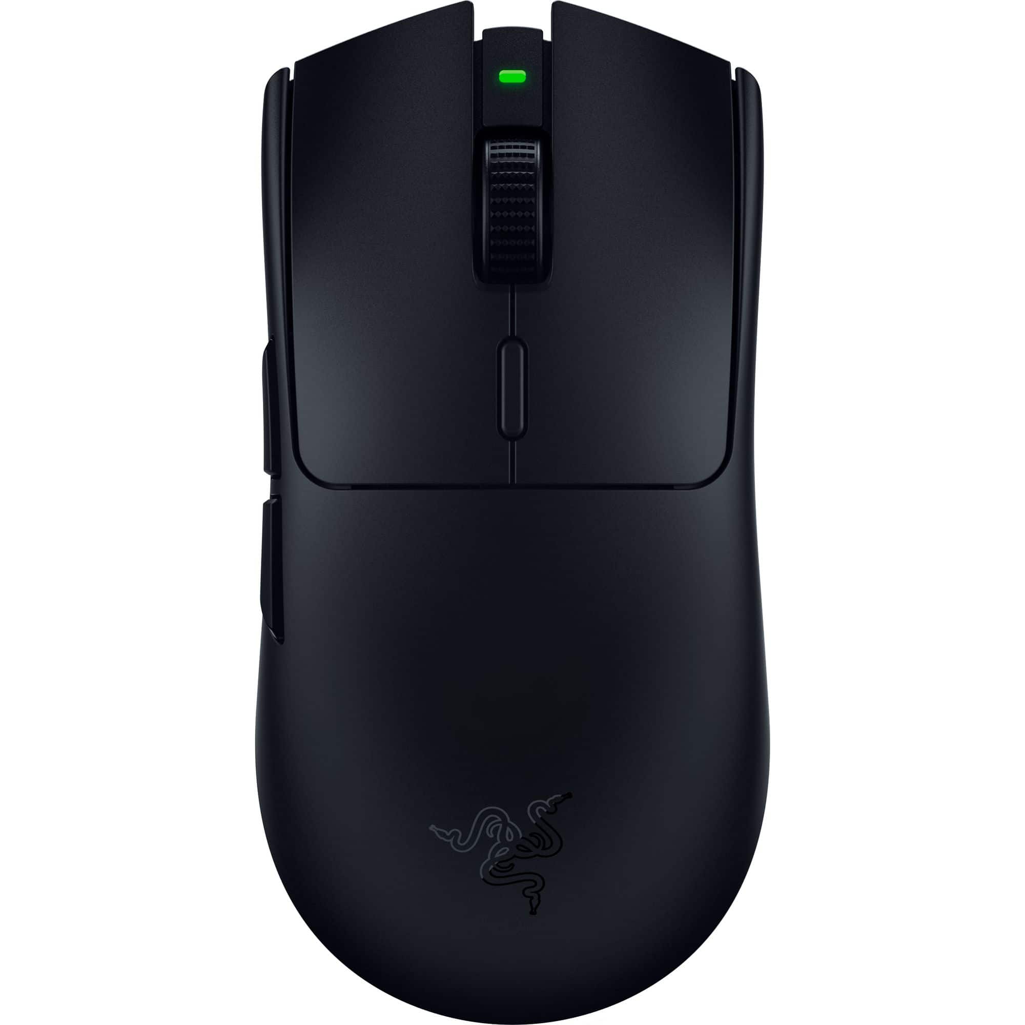 Front. Razer - Viper V3 HyperSpeed Lightweight Optical Gaming Mouse with 280 Hour Battery Life - Black.