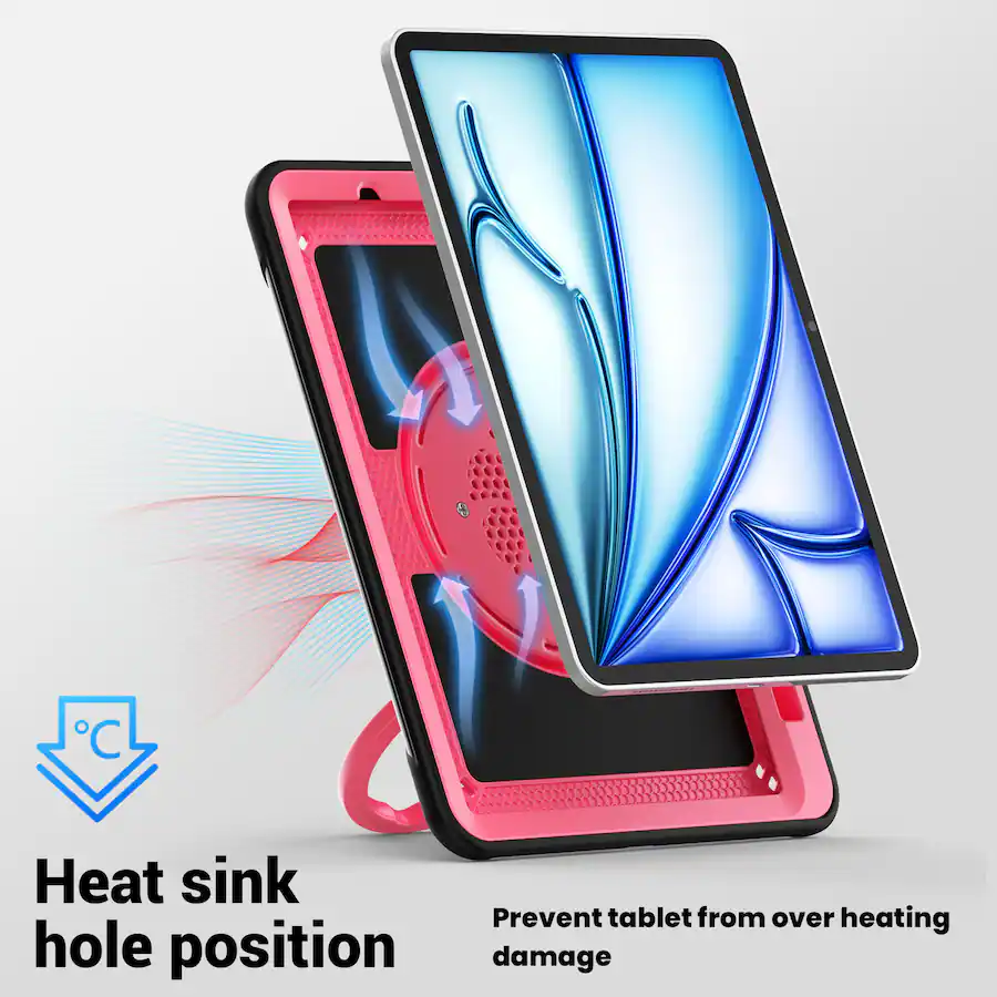 Dteck Heavy Duty Shockproof Case for Apple iPad Air (M4) 11