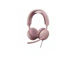 Logitech - Zone Wired 2 for Business - Noise-Canceling Headset with Adaptive Hybrid ANC, Microsoft Teams Certified - Rose