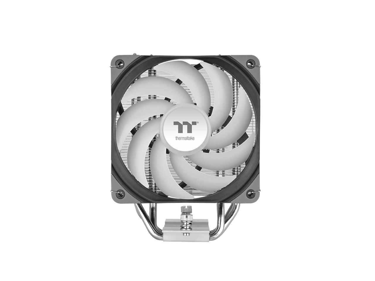 Alt View 2. Thermaltake - Thermaltake UX500 ARGB CPU Cooler, 5x6mm Cu Pipes, 120mm PWM Fan, 260W TDP, Intel/AMD, Black - Black.