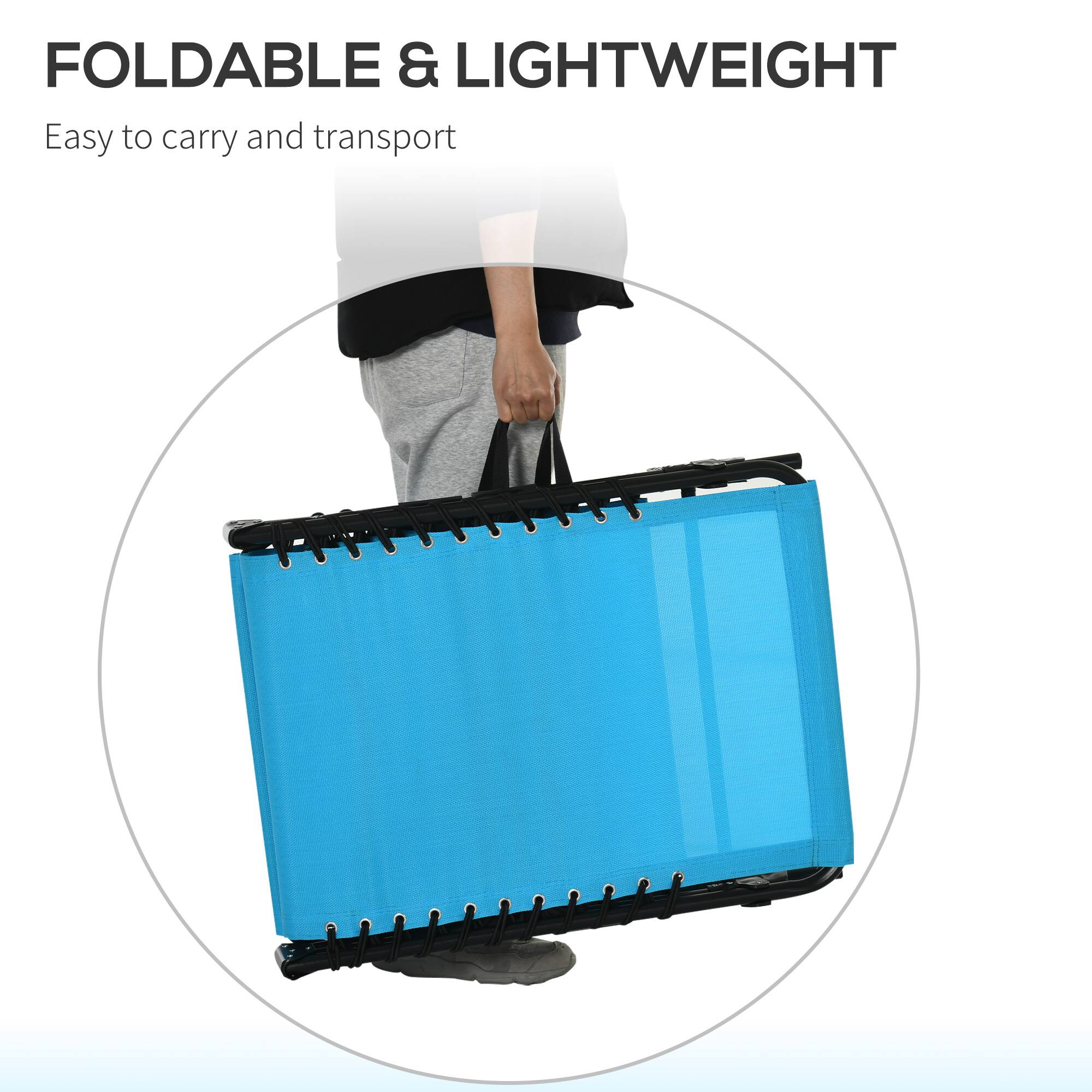FOLDABLE & LIGHTWEIGHT
Easy to carry and transport