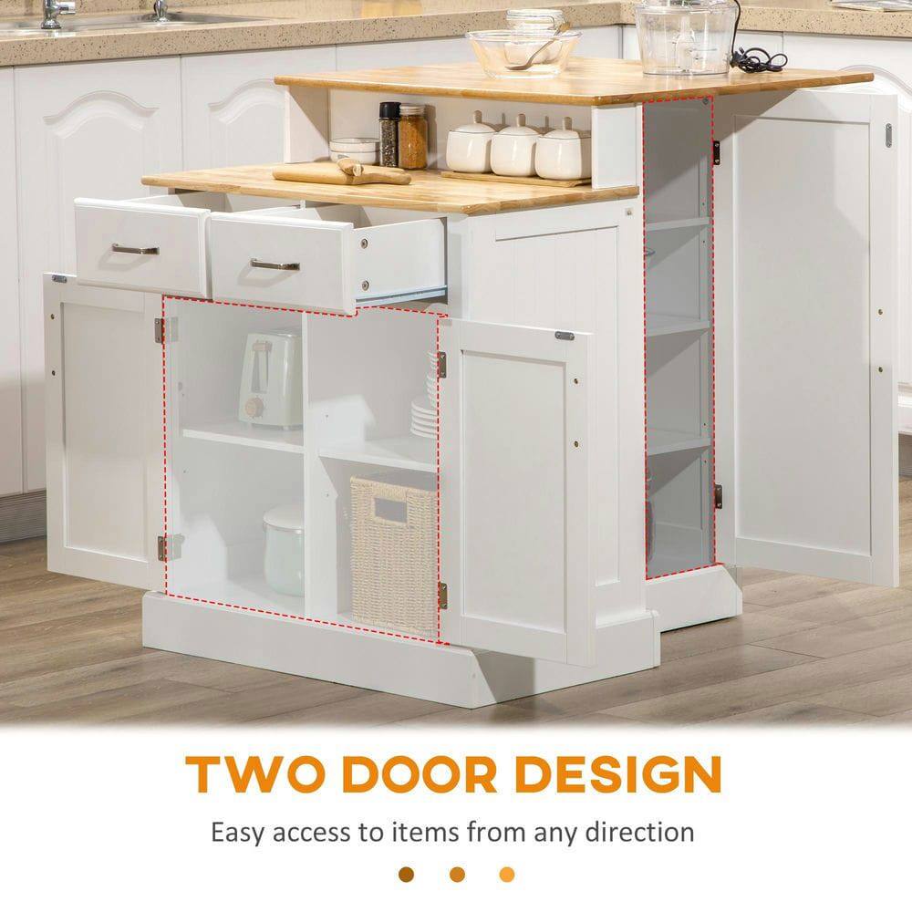 TWO DOOR DESIGN  
Easy access to items from any direction