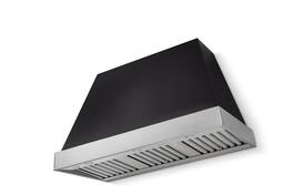 AGA - 48 inches - Externally Vented - Wall Range Hood - Matte Black
