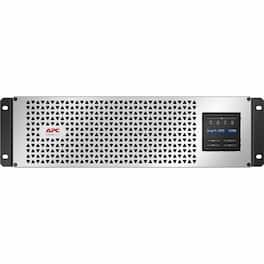 APC - Smart-UPS, Line Interactive, 1500VA, Lithium-ion, Rackmount 3U, 120V, 6x NEMA 5-15R outlets, SmartConnect - Black,Silver