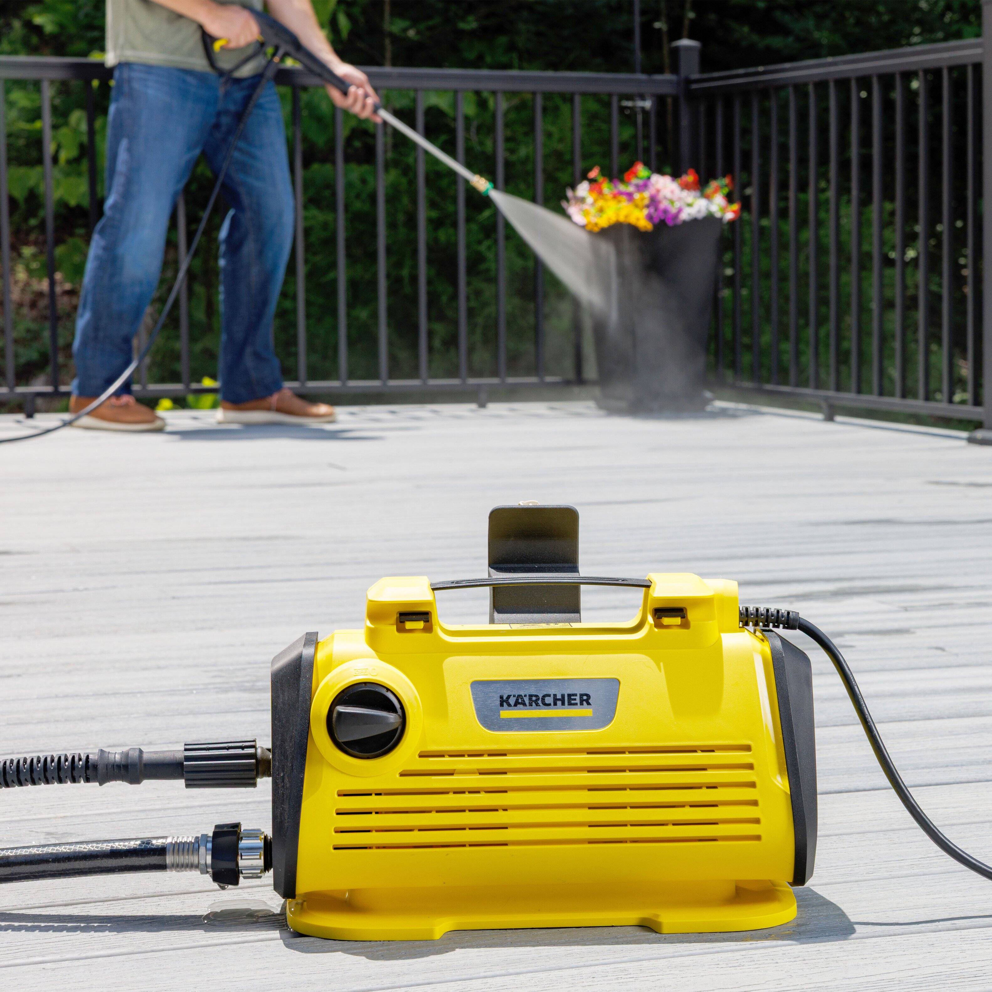 Alt View 1. Karcher - K 3 Horizontal FC Max 1700PSI Pressure Washer with Spray Wand 1.2 GPM.