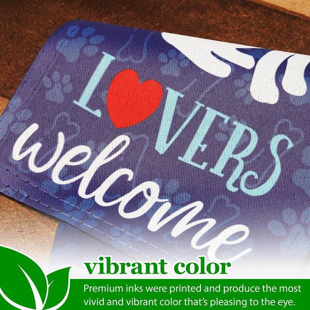 L welcome VERS vibrant color Premium inks were printed and produce the most vivid and vibrant color that's pleasing to the eye.