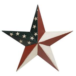 BreeBe - Americana Barn Star 12" - Multi