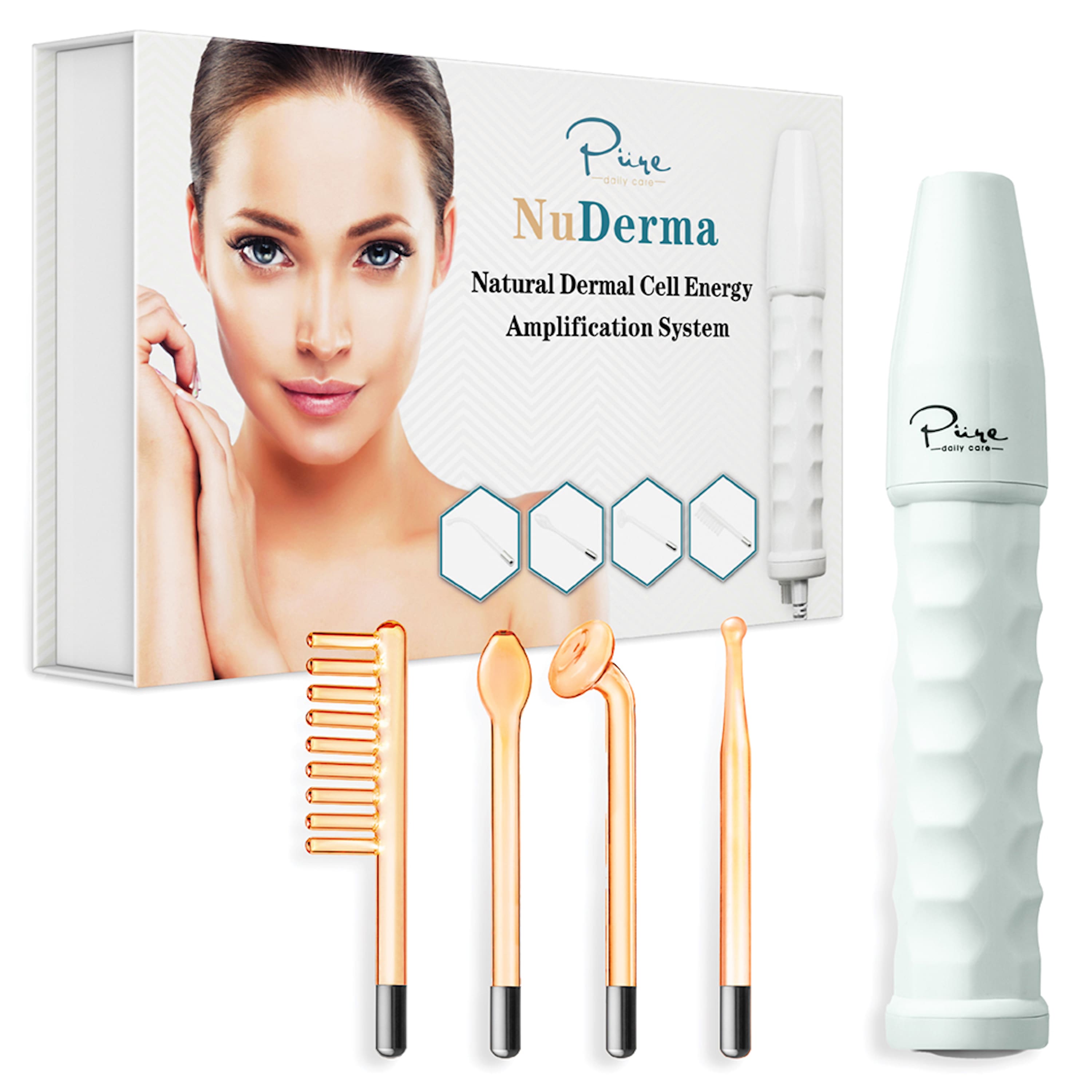 NuDerma Clinical Skin Therapy selling Wand Kit