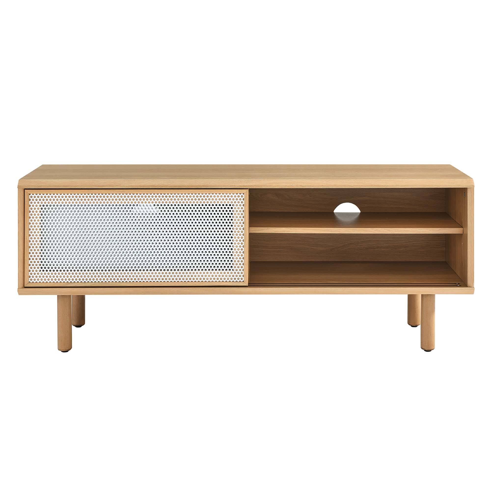 Alt View 3. Modway - Kurtis 47" TV Stand by Modway - Oak.