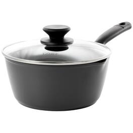 Oster - Kingsway 2.6 Quart Aluminum Nonstick Saucepan - Black