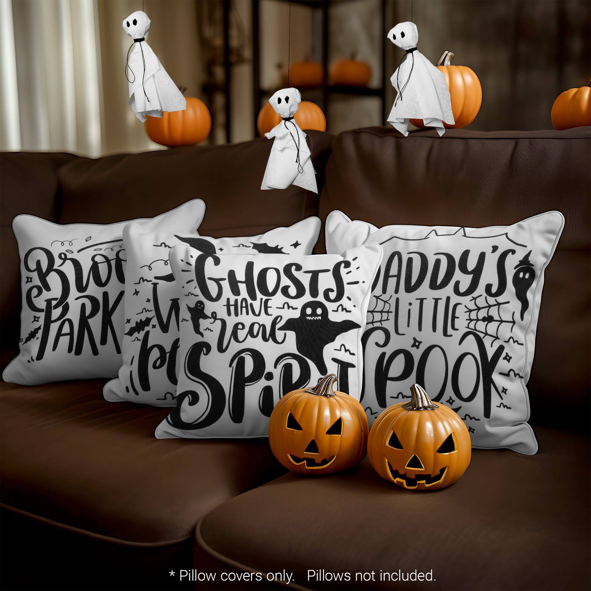 Brook Park  
Ghosts Have a Real Spooky  
Addy's Little Spook  

*Pillow covers only. Pillows not included.
