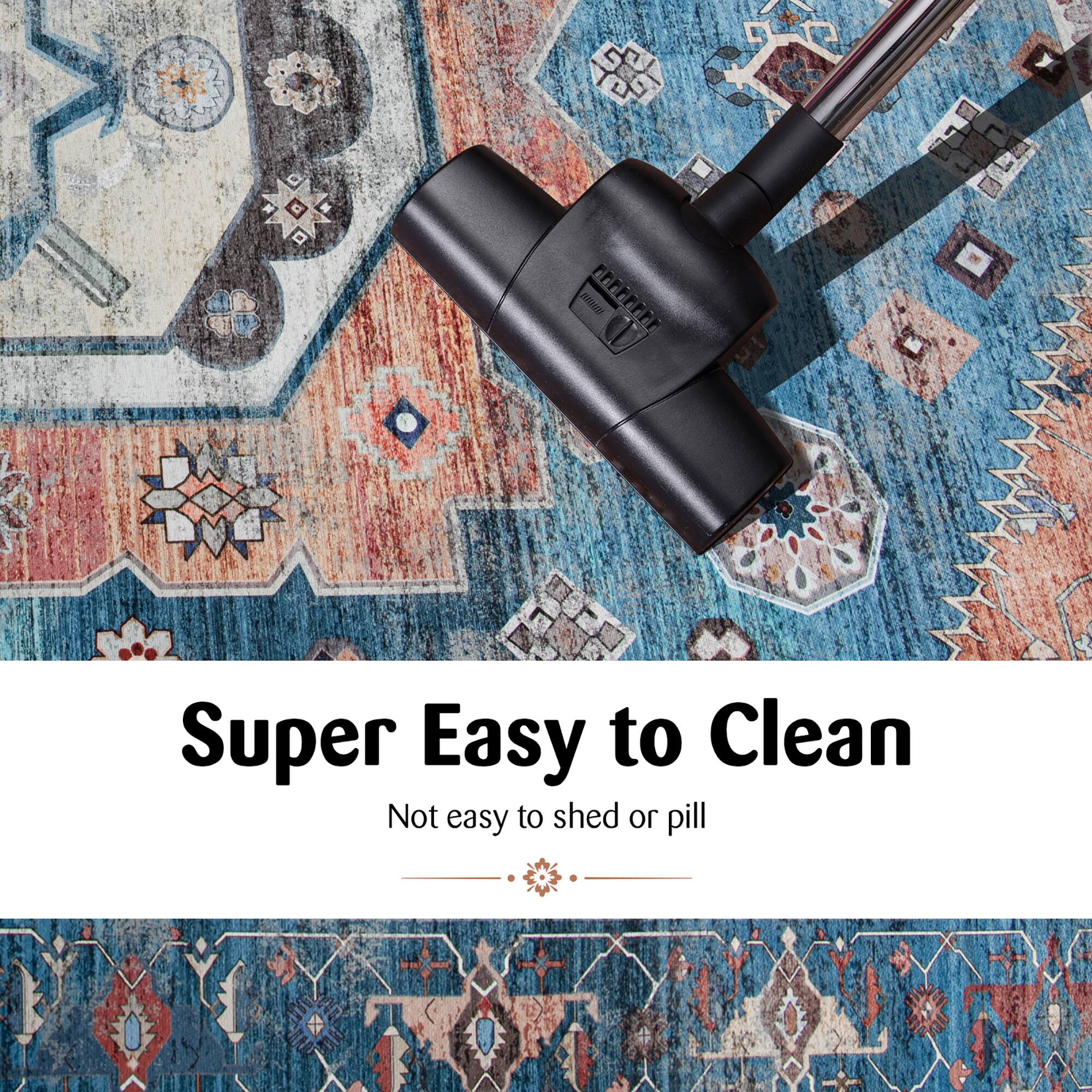 Super Easy to Clean  
Not easy to shed or pill