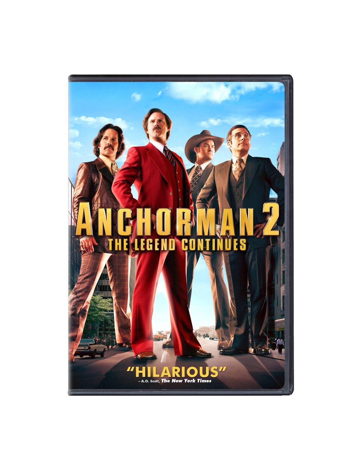 Front. Anchorman 2: The Legend Continues - DVD.
