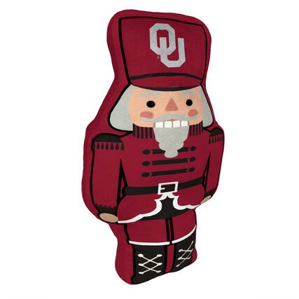 Front. Pegasus - Oklahoma Sooners Nutcracker Plushlete Pillow - Red.