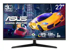 ASUS - 27" Full HD 1080P 120Hz IPS AMD Sync 1ms Eye Care Blue Light Free - Black
