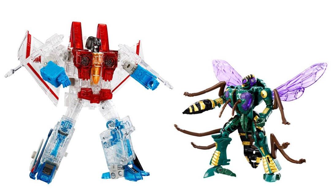 Front. Transformers - BWVS-08 Ghost of Starscream vs Waspinator Set of 2 Premium Finish | Transformers: Beast Wars.