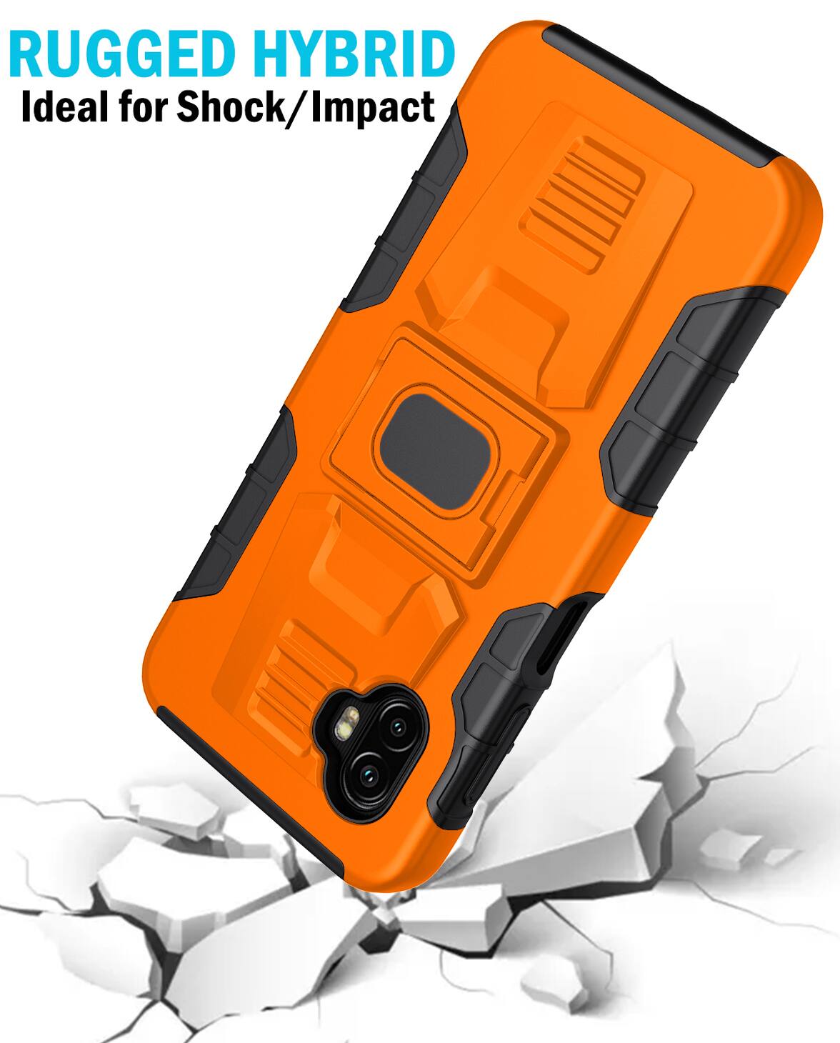 RUGGED HYBRID  
Ideal for Shock/Impact