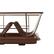 Alt View 1. Sweet Home Collection - Steel 3-Piece Large Countertop Dish Drainer with Drain Board & Utensil Holder - Bronze.