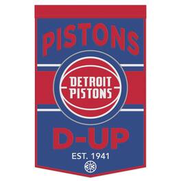 WinCraft - Detroit Pistons 24" x 38" Primary Logo Banner - Multicolor