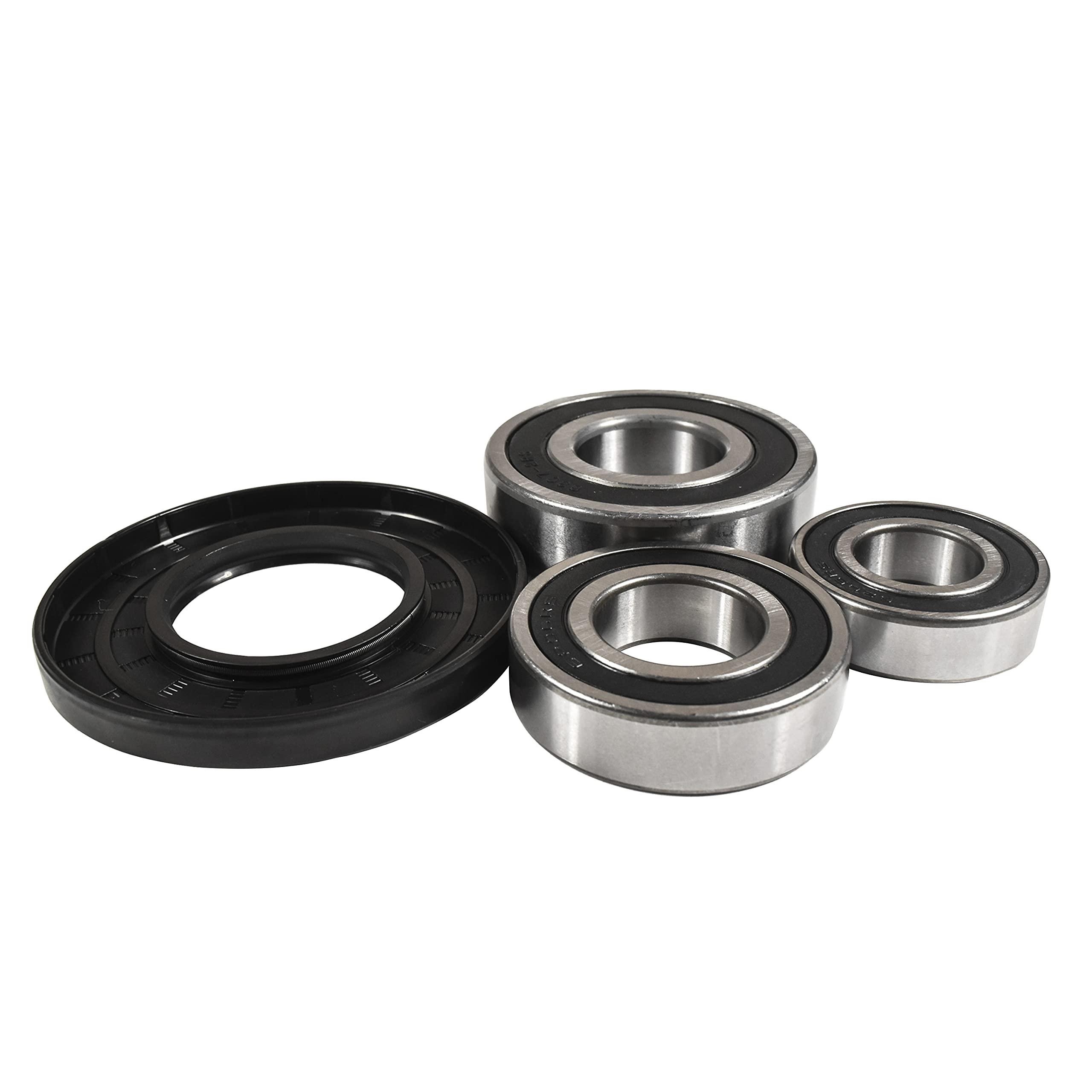 Alt View 1. HQRP - Front Load Washer Tub Bearing and Seal Kit for Whirlpool Duet WFW9200SQ, WFW9300VU, GE WH45X10071.