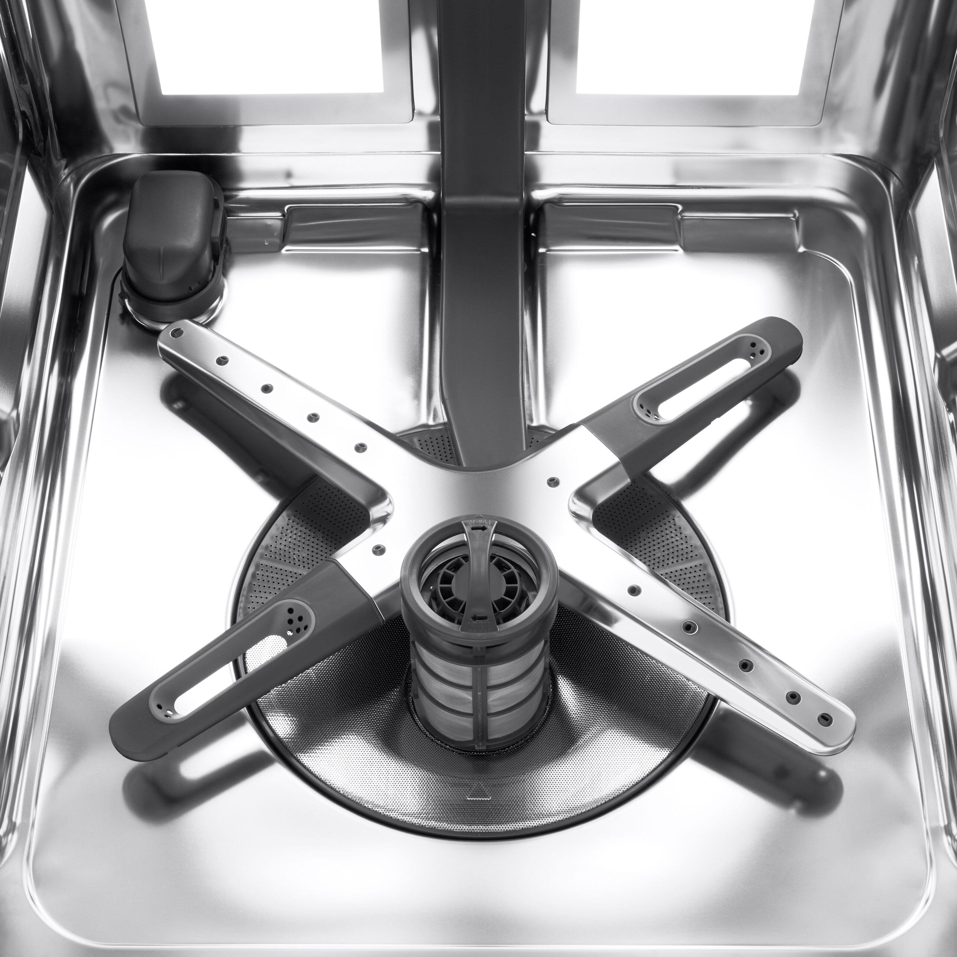 Alt View 16. LG - SIGNATURE FlushFit 24-in Top Control Smart Built-In Stainless Steel Tub Dishwasher with 3rd Rack, Quad Wash Pro, 39dBA - PrintProof Stainless Steel.