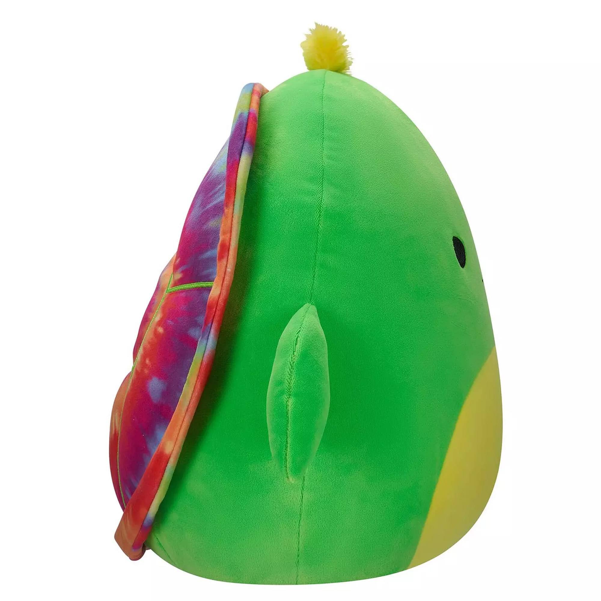 Alt View 10. Kellytoy - Squishmallow 12 Inch Plush | Lars the Neon Green Turtle - Green.