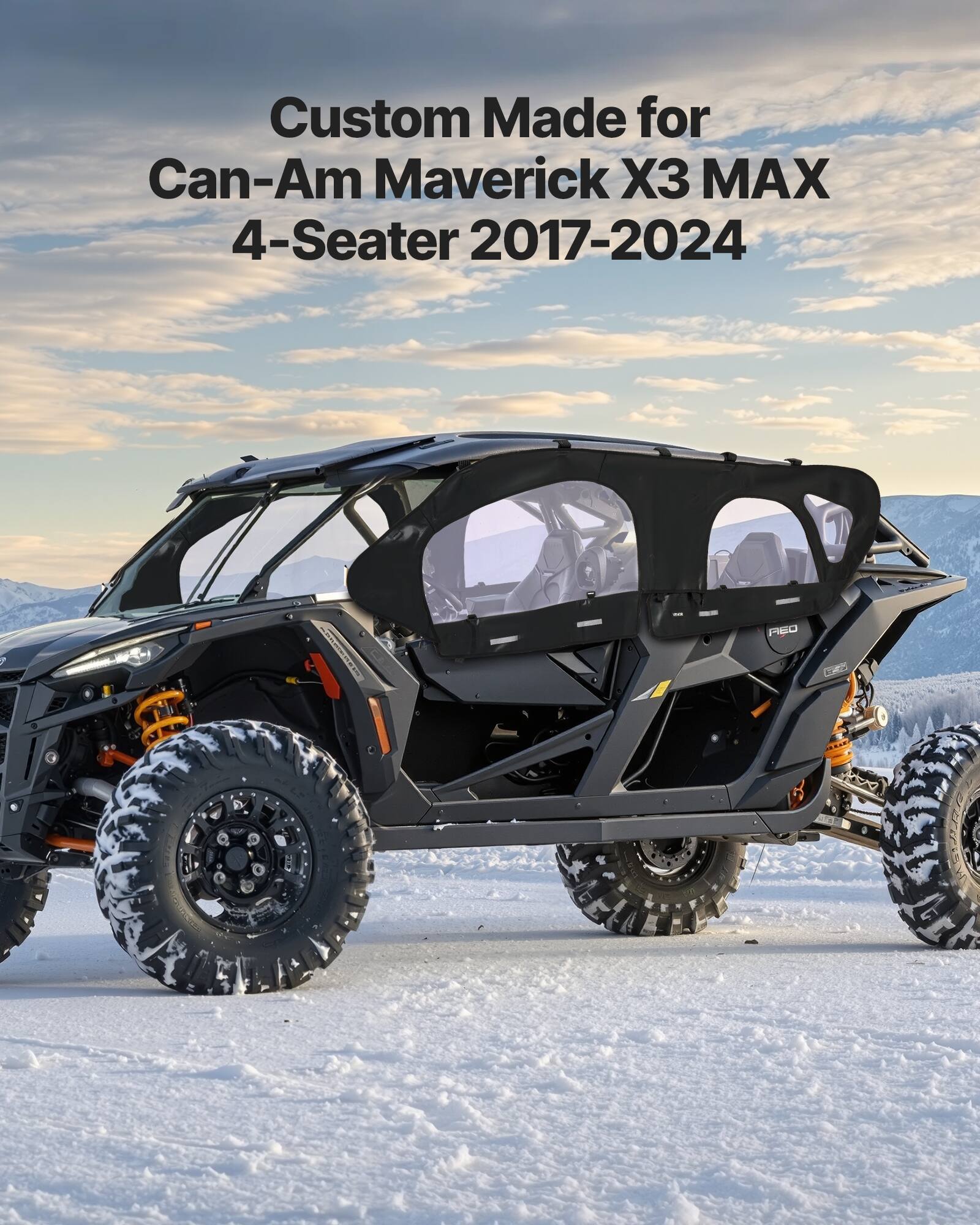 Custom Made for Can-Am Maverick X3 MAX 4-Seater 2017-2024