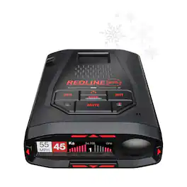 Escort - Redline 360c Radar Detector System, works with Apple CarPlay/Android Auto - Black