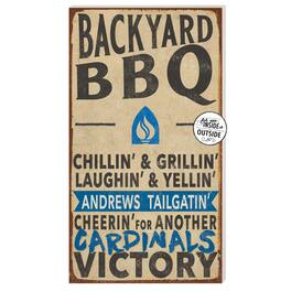 Jardine - Andrews University Cardinals 11" x 20" Indoor/Outdoor BBQ Sign - Brown